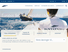 Tablet Screenshot of pantaenius.dk