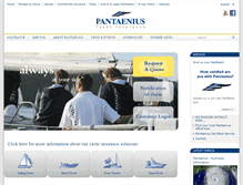 Tablet Screenshot of pantaenius.de