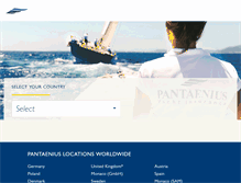 Tablet Screenshot of pantaenius.com