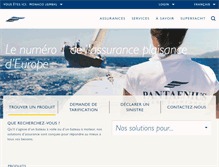 Tablet Screenshot of pantaenius.fr