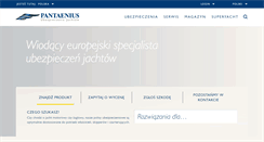Desktop Screenshot of pantaenius.pl